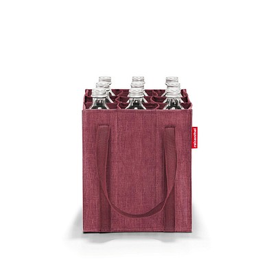 reisenthel® Flaschentasche bottlebag, twist maroon