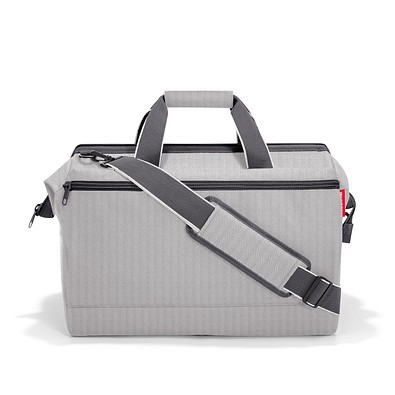 reisenthel® Reisetasche allrounder L pocket, herringbone grey
