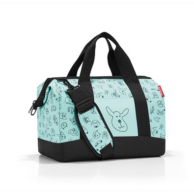 reisenthel® Reisetasche allrounder M kids, cats and dogs mint