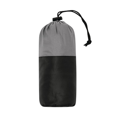 Reiseschlafsack VACATION VIBES,grau, schwarz