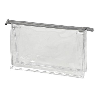 Reißverschluss-Tasche UNIVERSAL, transparent