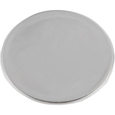 RFX™ S-09 Reflektierender, runder, mittelgroßer PVC-Aufkleber, weiss