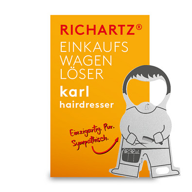 RICHARTZ EINKAUFSWAGENLÖSER karl hairdresser