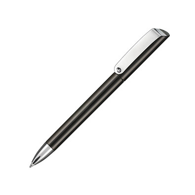 RITTER PEN Drehkugelschreiber Glossy, blaue Mine, schwarz