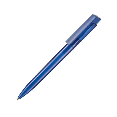 RITTER PEN Druckkugelschreiber Fresh, blaue Mine, blau/transparent