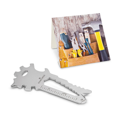 ROMINOX® Key Tool Lion Merry Christmas, silber ROMINOX® Key Tool Lion Merry Christmas, silber