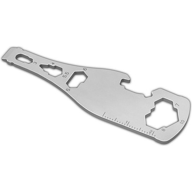 ROMINOX® Key Tool // Bottle - 18 Funktionen, silber