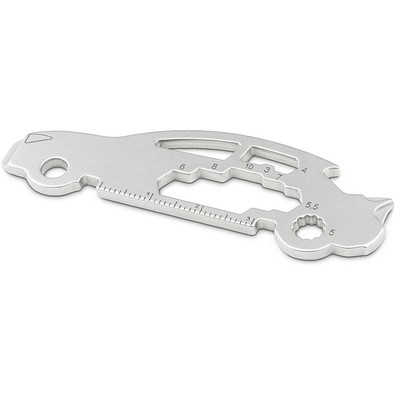 ROMINOX® Key Tool // Car - 18 functions (Auto), silber