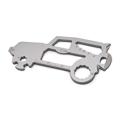 ROMINOX® Key Tool, SUV - 19 Funktionen, silber