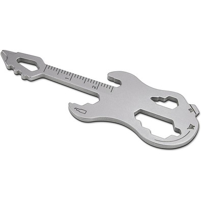 ROMINOX® Key Tool // Guitar - 19 functions (Gitarre), silber