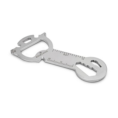 ROMINOX® Key Tool, Snake - 18 Funktionen, silber