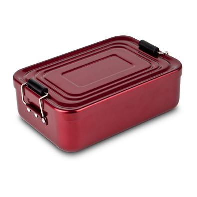 ROMINOX® Lunchbox Quadra, rot glänzend