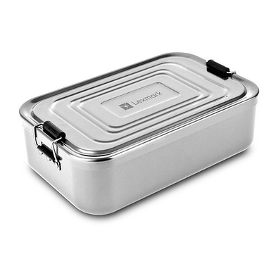 ROMINOX® Lunchbox Quadra XL, silber ROMINOX® Lunchbox Quadra XL, silber