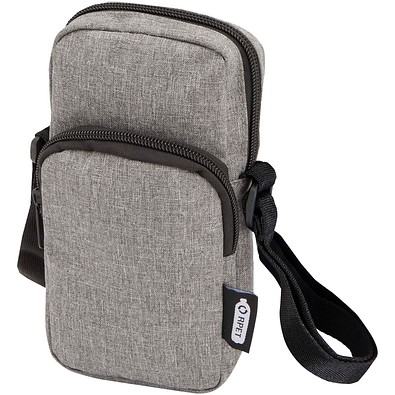 Ross Handytasche aus recyceltem GRS-Material, heather grau