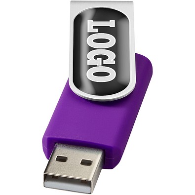 Rotate Doming USB-Stick, lila, 8GB