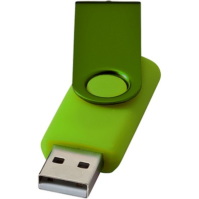 Rotate Metallic USB-Stick, limone, 4GB