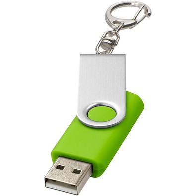 Rotate mit Schlüsselanhänger USB-Stick, limone, 8GB