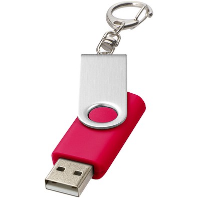 Rotate mit Schlüsselanhänger USB-Stick, magenta, 64GB