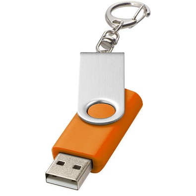 Rotate mit Schlüsselanhänger USB-Stick, orange, 8GB
