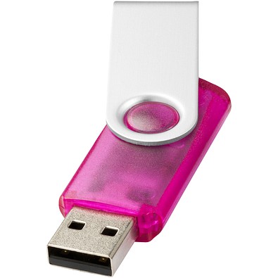 Rotate Transculent USB-Stick, rosa, 16GB