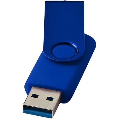 Rotate USB-Stick 3.0 aus Metall, royalblau, 128GB