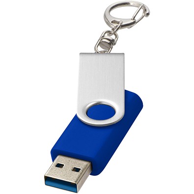 Rotate USB-Stick 3.0 mit Schlüsselanhänger, royalblau, 32GB