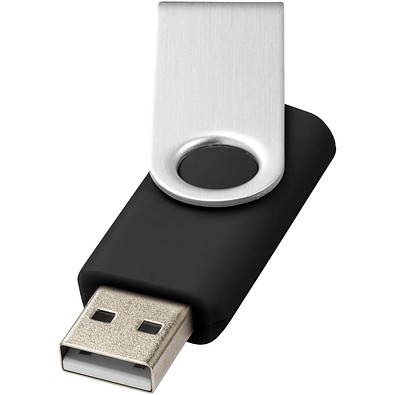 Rotate USB-Stick, schwarz, 4GB