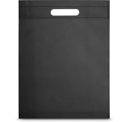 ROTERDAM. Einkaufstasche aus Non-woven (80 g/m²), Schwarz