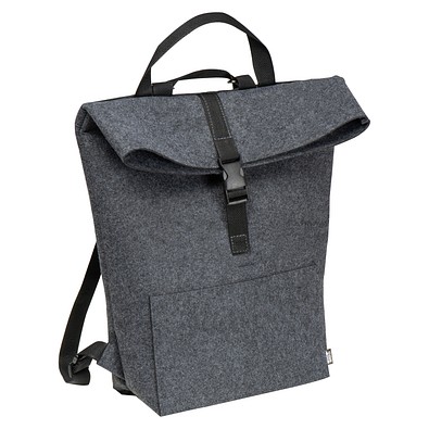 RPET Filzrucksack , anthrazit