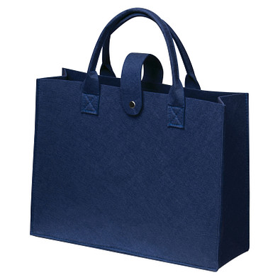 RPET Filztasche, dunkelblau Erfolgreiche Werbeartikel