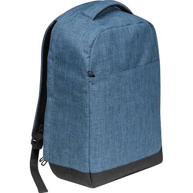 Rucksack aus Polyester, blau