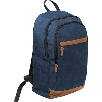Rucksack aus Polyester, dunkelblau