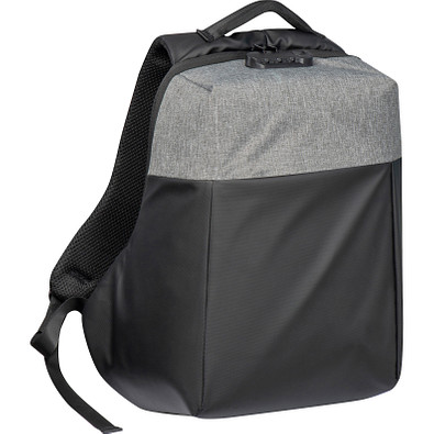 Antidiebstahl-Rucksack Washington, grau