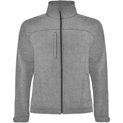 Rudolph Softshelljacke Unisex, heather schwarz, XL