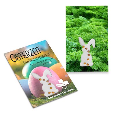 Samen-Karte-Mini Ostern, Petersilie, 2-seit. Druck