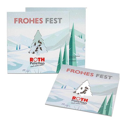 Samen-Karte Tannenbaum, Fichte, 2-seit. Druck