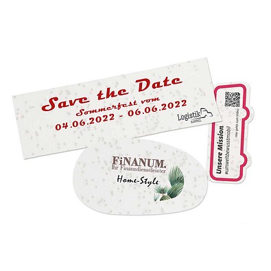 Samenpapier, Sonderformate