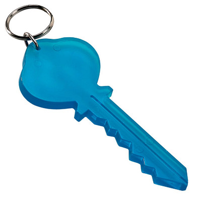 Schlüsselanhänger Key, standard-blau PP Schlüsselanhänger Key, standard-blau PP