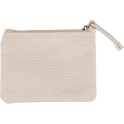 Schlüsseletui aus Cord Suren, Beige