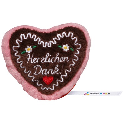Schmoozies® Lebkuchenherz, rosa