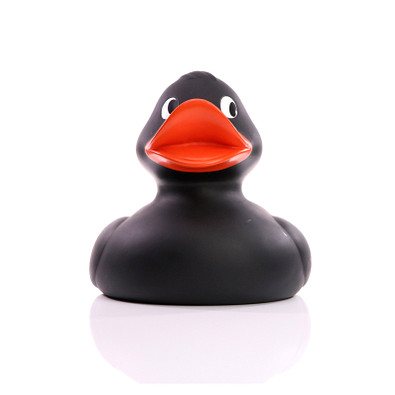 Schnabels® Bade-Ente Giant, 30 cm, schwarz