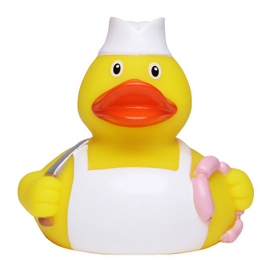 Schnabels® Bade-Ente Lecker Ente!, bunt