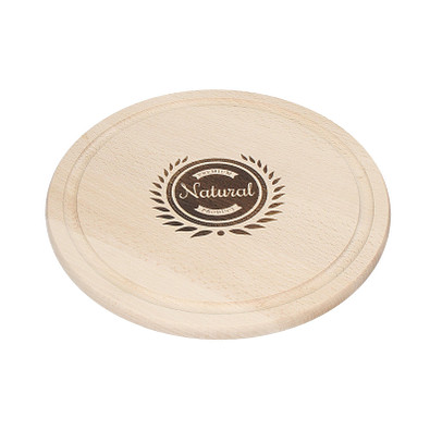 Schneidbrett Woody Rund, natur