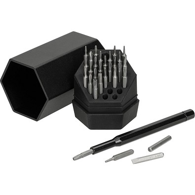 Schraubendreher-Set BitPro, schwarz