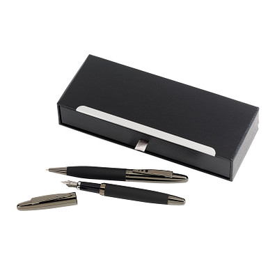 Schreibset BLACK ELEGANCE,schwarz