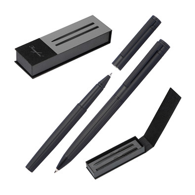 Schreibset, schwarz