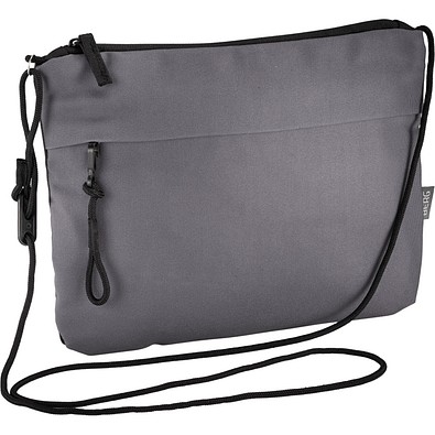 Schultertasche ALBANY, grau