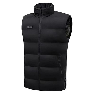 SCX.design G01 Thermoweste mit Wärmefunktion und Powerbank, schwarz, XXL