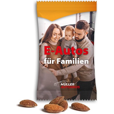 Seeberger Rauchmandeln, 10 g, Folie weiß, inkl. Druck