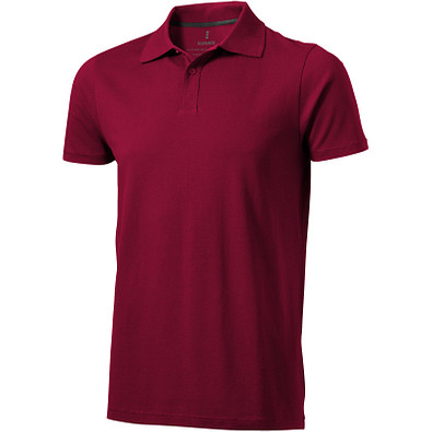 ELEVATE Herren Poloshirt Seller, bordeaux, XS ELEVATE Herren Poloshirt Seller, bordeaux, XS